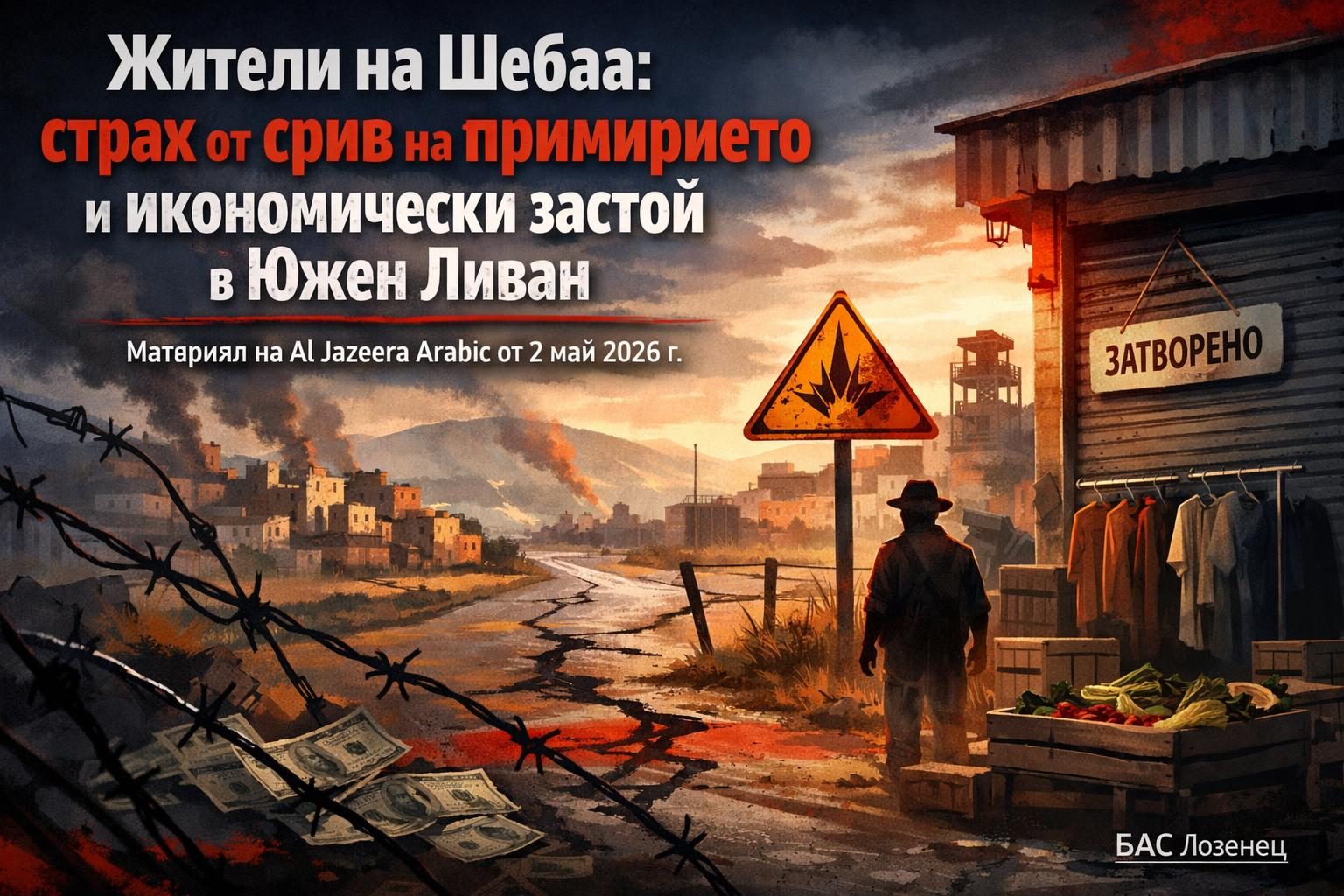 Жители на Шебаа: страх от срив на примирието и икономически застой в Южен Ливан