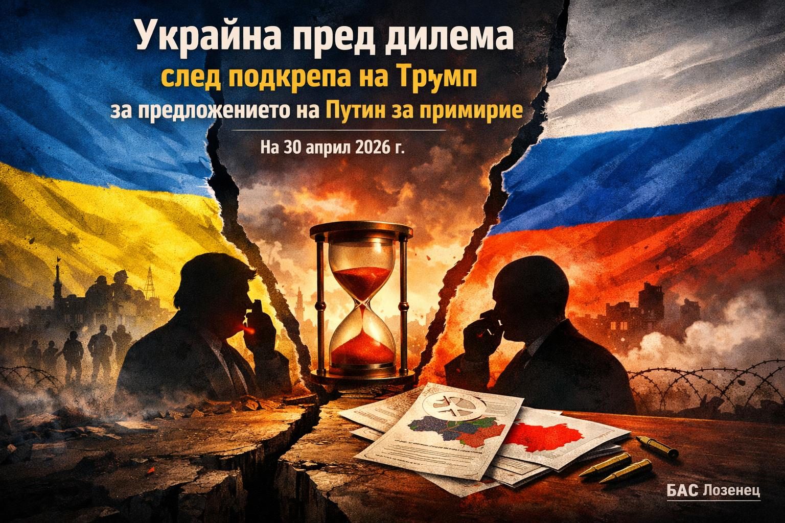 Украйна пред дилема след подкрепа на Тръмп за предложението на Путин за примирие