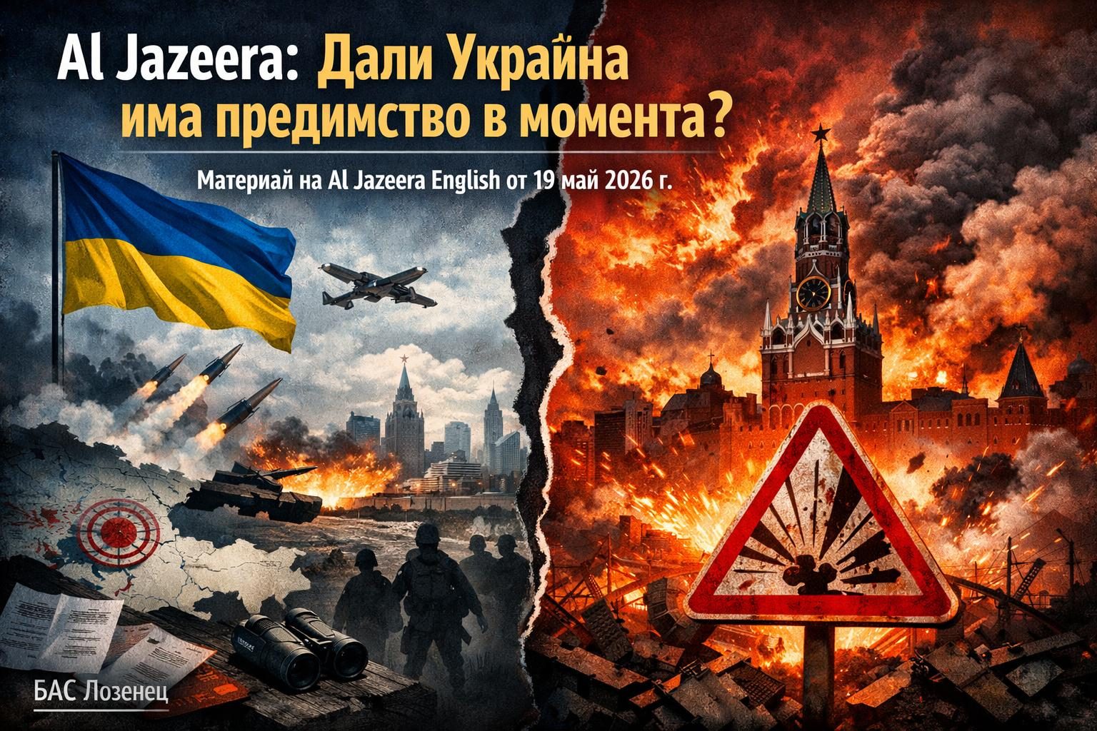 Al Jazeera: Дали Украйна има предимство в момента?