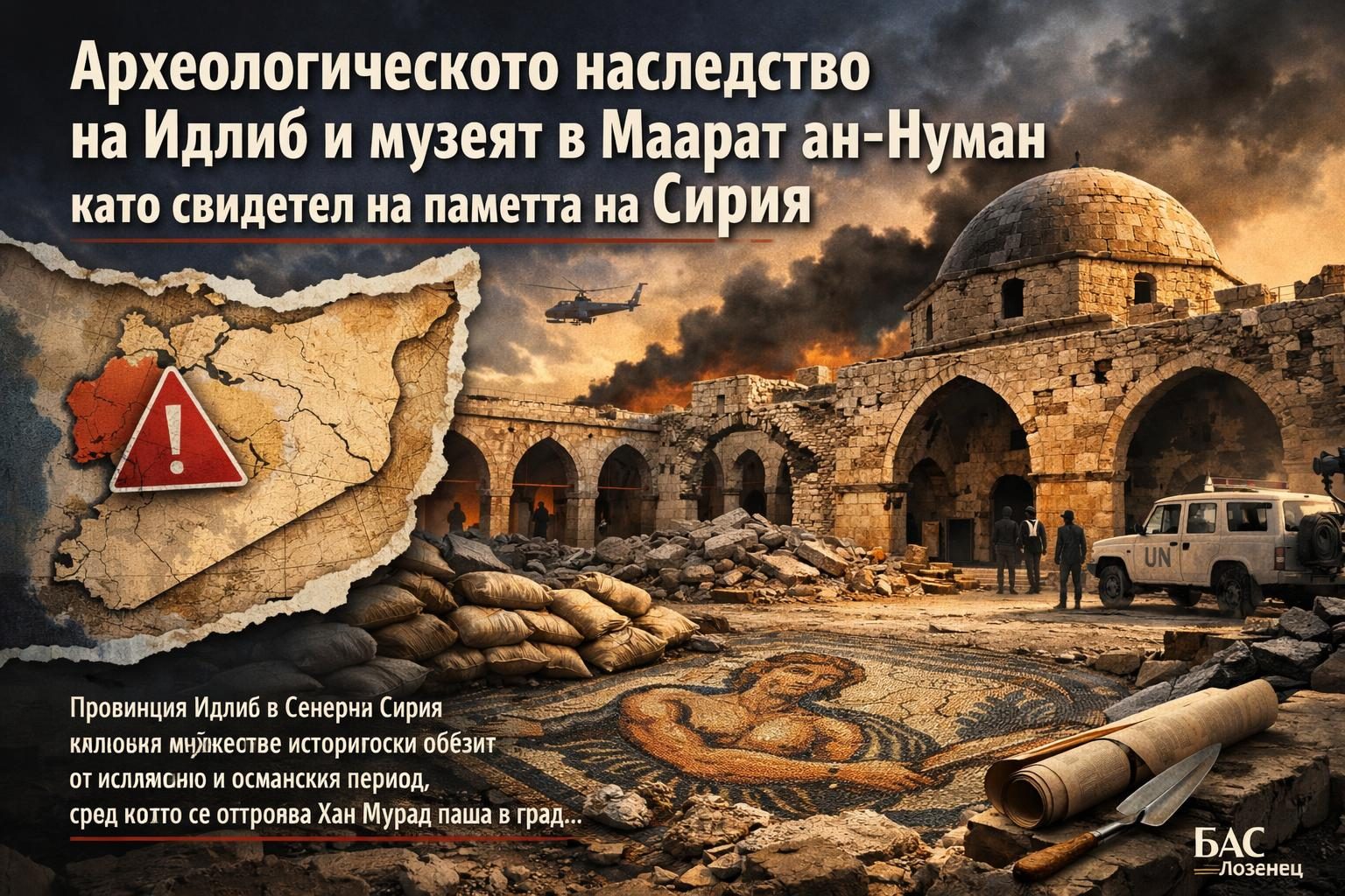 Археологическото наследство на Идлиб и музеят в Маарат ан-Нуман като свидетел на паметта на Сирия