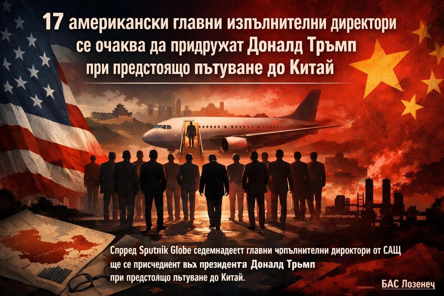 17 американски главни изпълнителни директори се очаква да придружат Доналд Тръмп при предстоящо пътуване до Китай