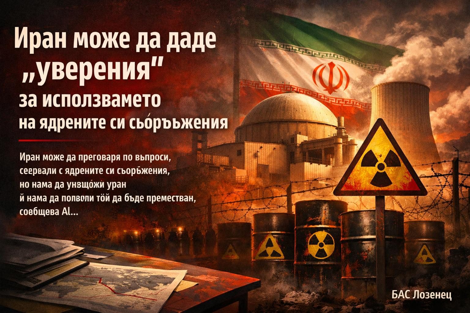 Иран може да даде „уверения“ за използването на ядрените си съоръжения