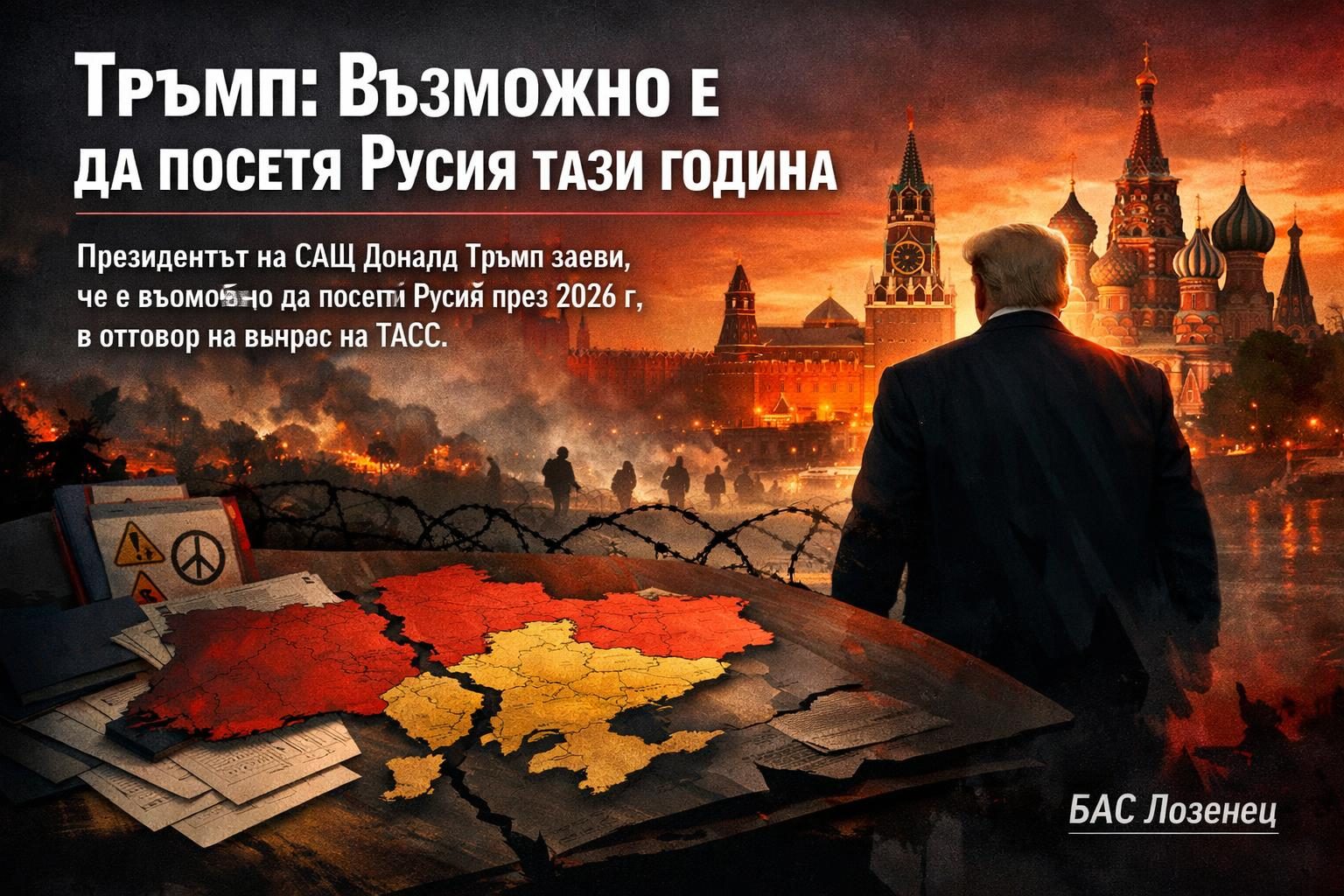 Тръмп: Възможно е да посетя Русия тази година