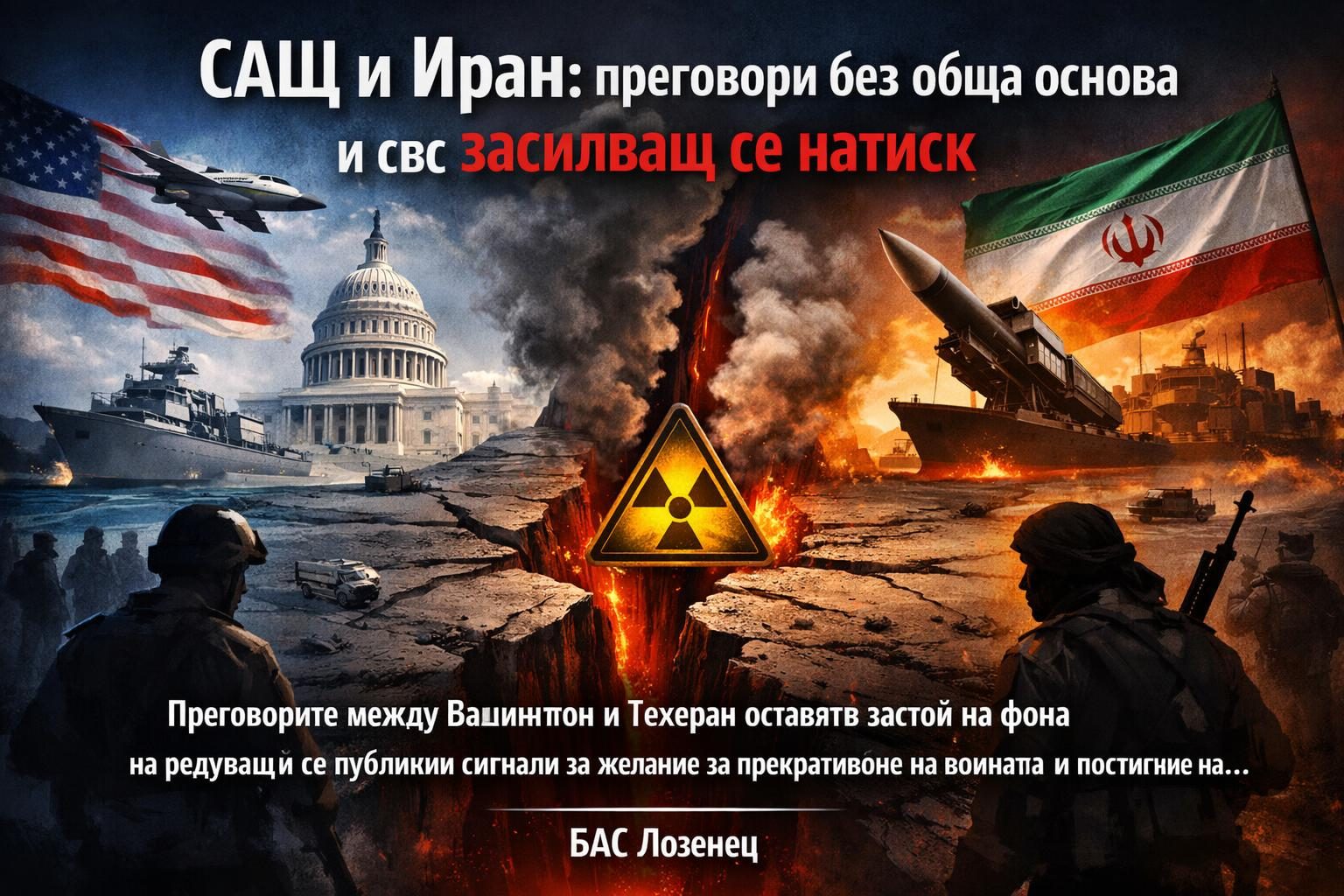 САЩ и Иран: преговори без обща основа и със засилващ се натиск