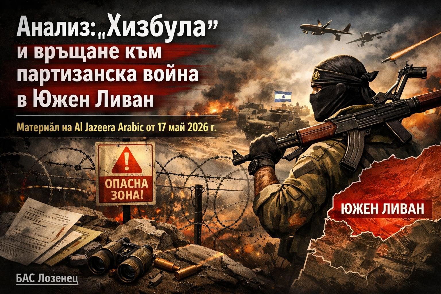 Анализ: „Хизбула“ и връщане към партизанска война в Южен Ливан