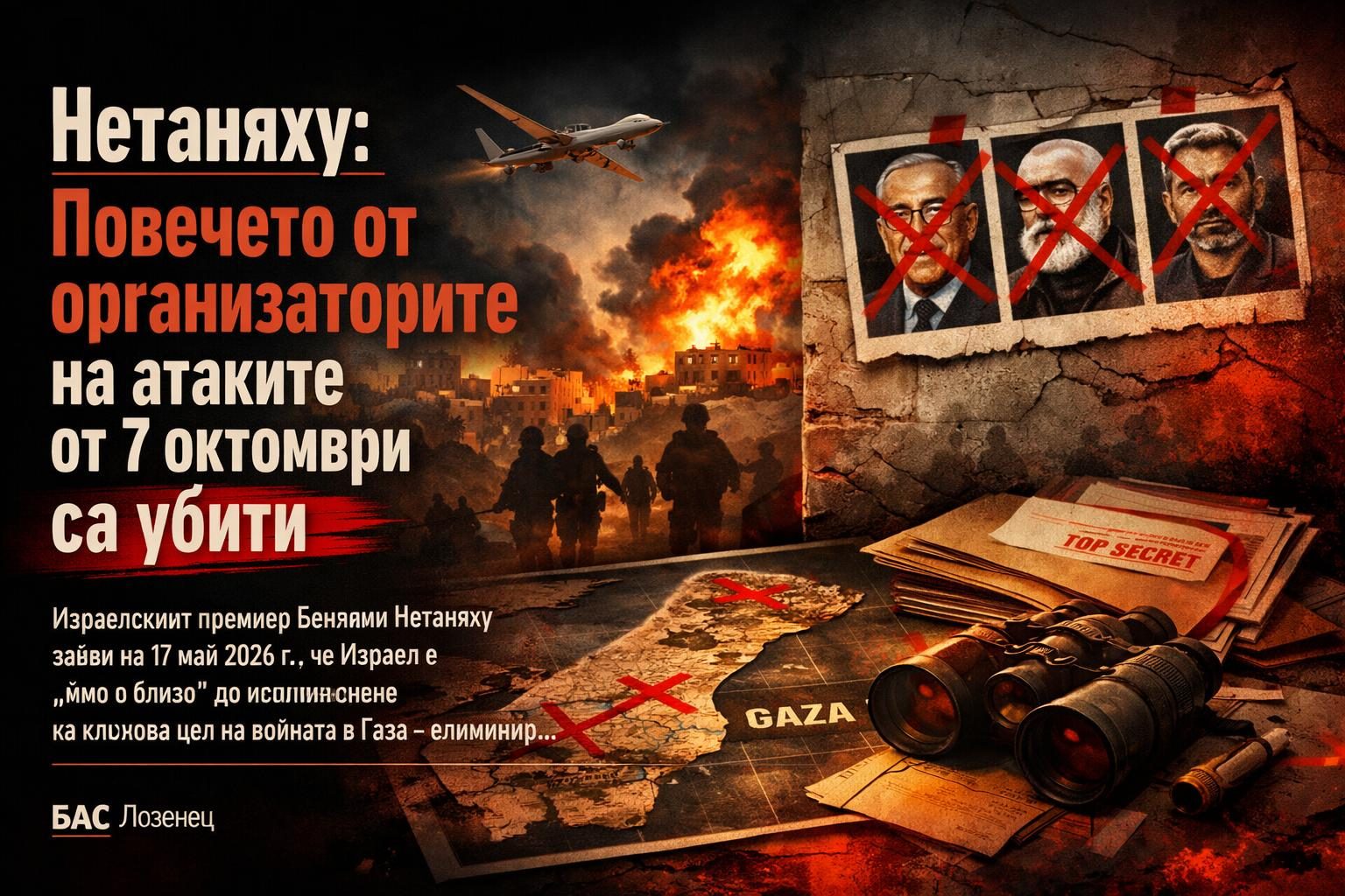 Нетаняху: Повечето от организаторите на атаките от 7 октомври са убити
