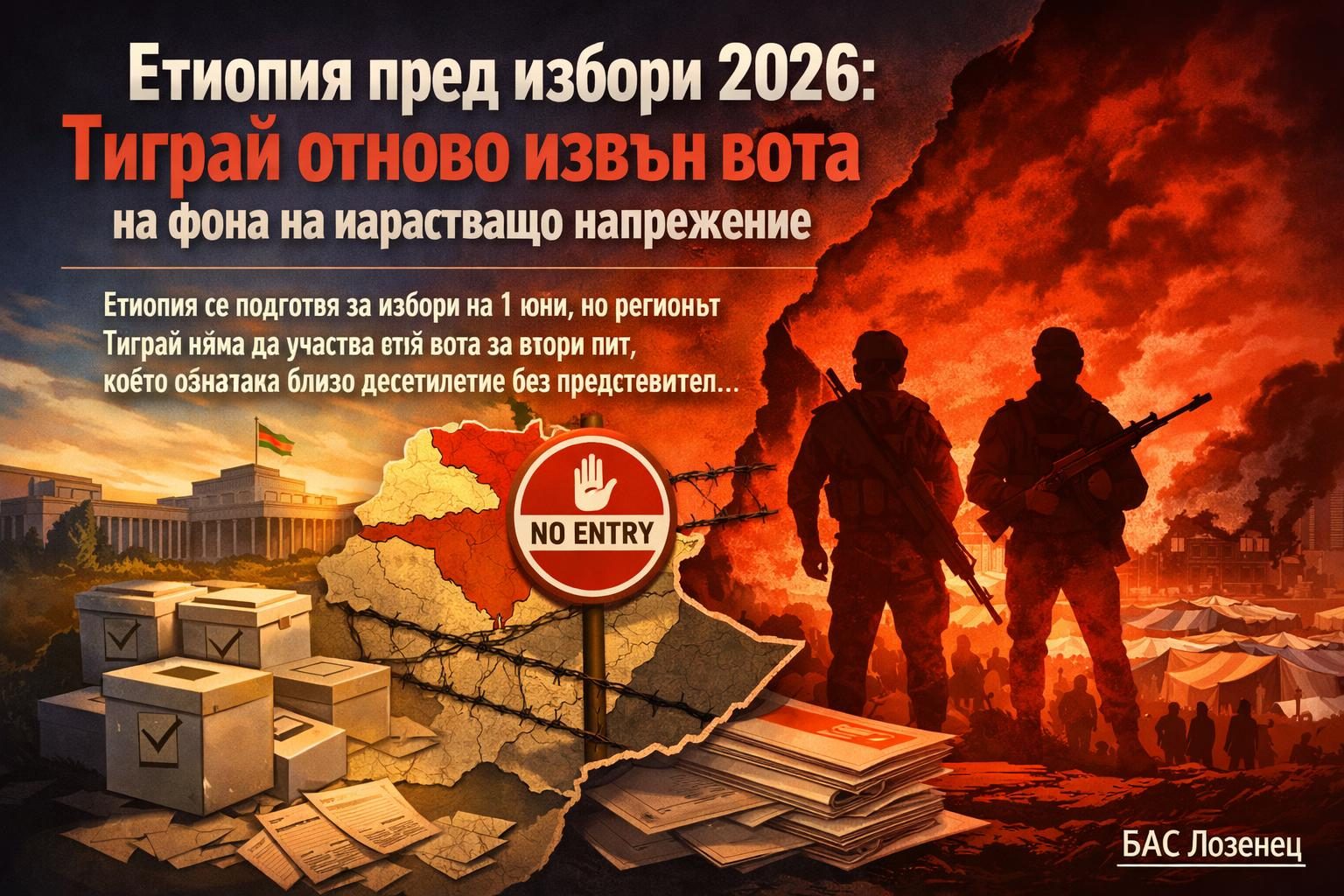 Етиопия пред избори 2026: Тиграй отново извън вота на фона на нарастващо напрежение