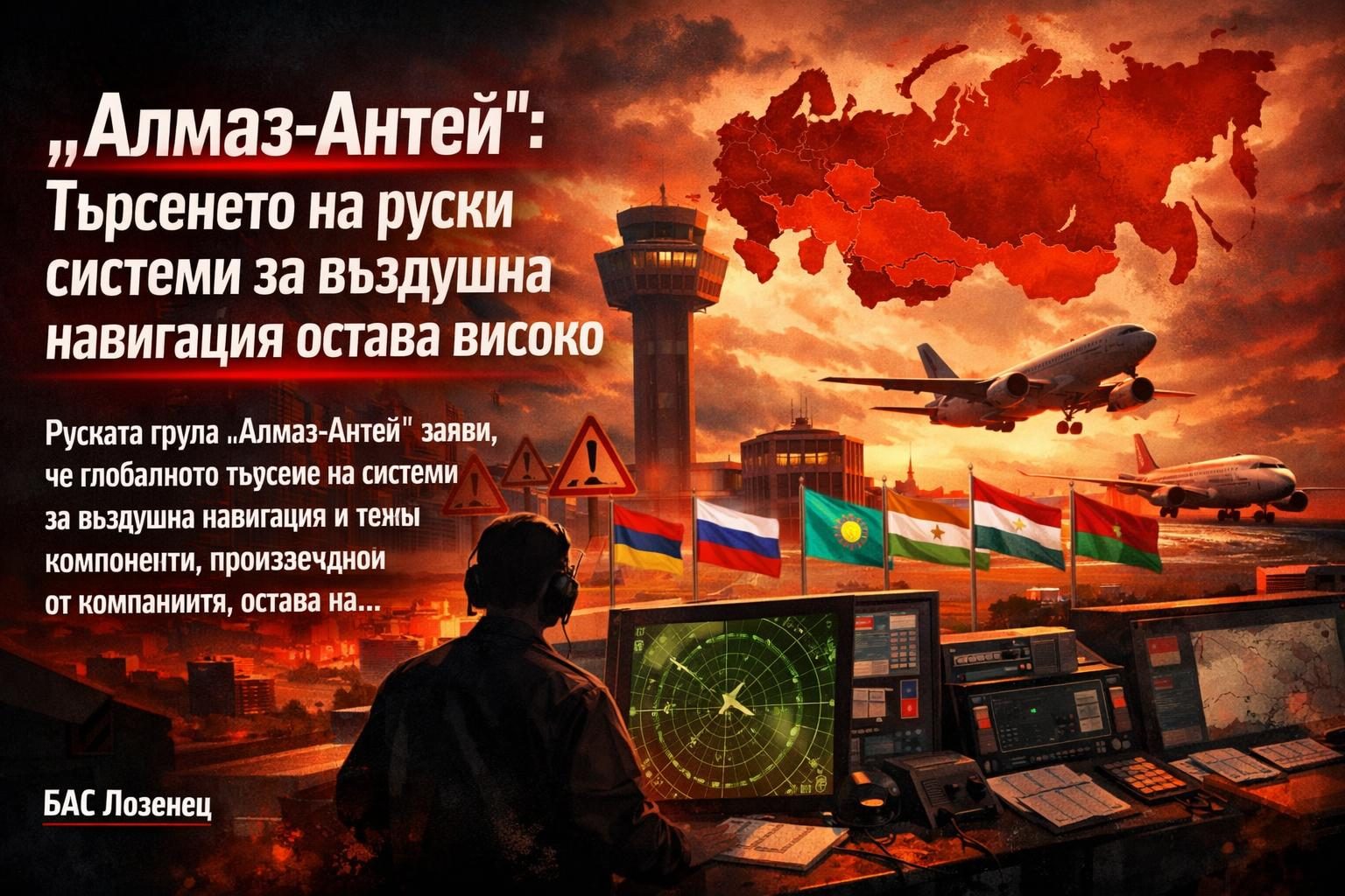 „Алмаз-Антей“: Търсенето на руски системи за въздушна навигация остава високо