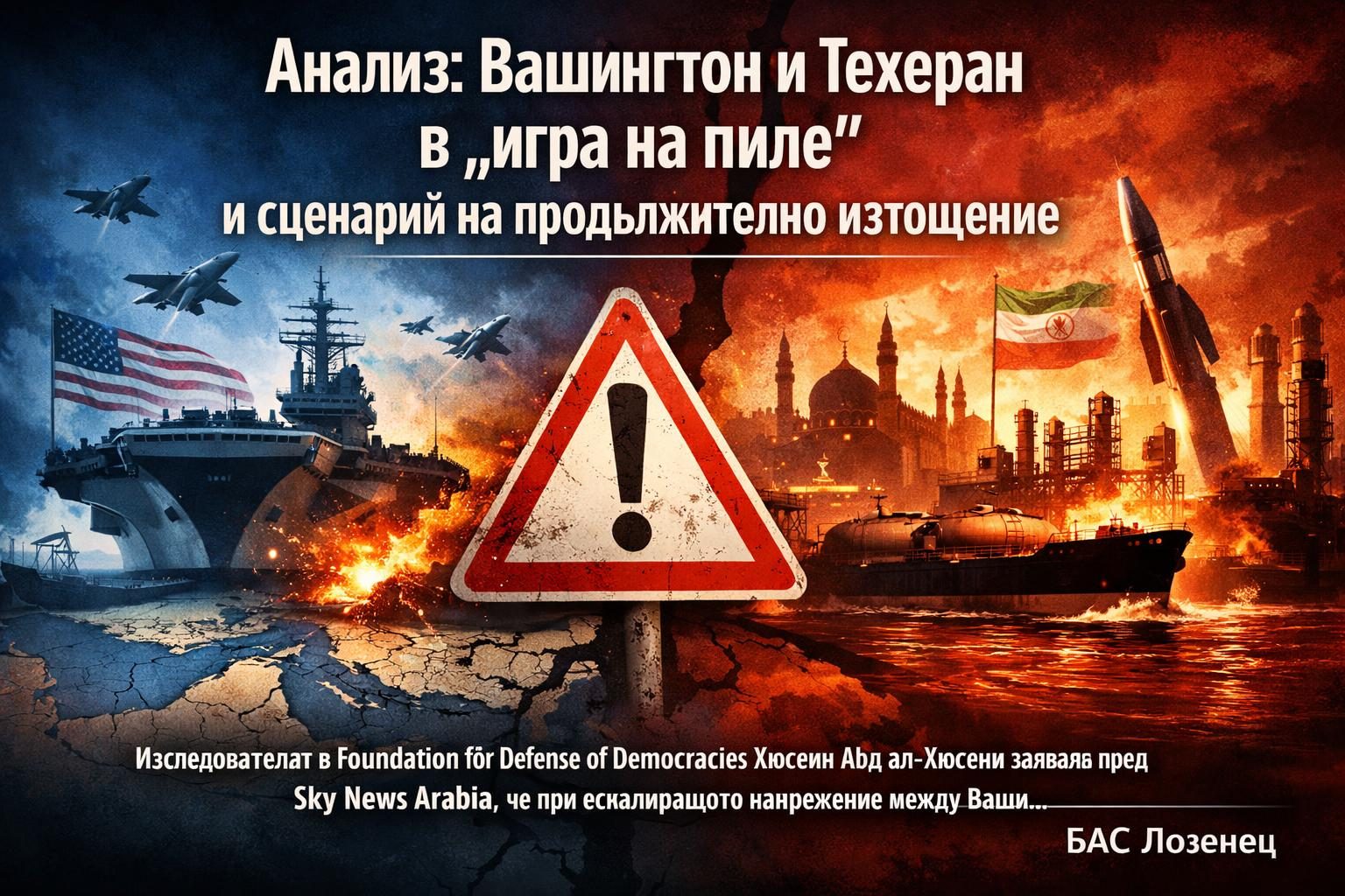 Анализ: Вашингтон и Техеран в „игра на пиле“ и сценарий на продължително изтощение